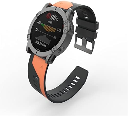 ANKANG Sport silikonska traka za sat Narukvica za Garmin Fenix 6X 6 Pro 5x 5 Plus 3 h Smartwatch 22 26mm Easyfit narukvica za brzo
