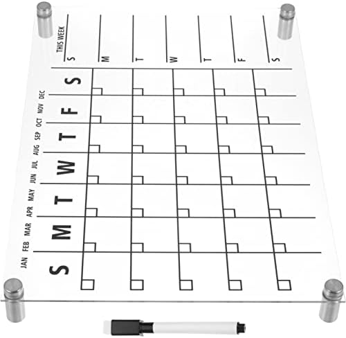 Produktivnost uredskog ureda Tofficu ploča za pisanje poruka ploča za suho brisanje i kalendar za višekratnu upotrebu Planer uključuje