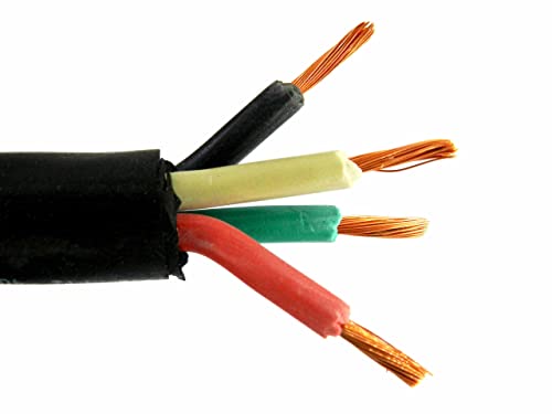 Nassau Natpijte tako da žica za napajanje kablom 6/4 100 ft. HD USA prijenosni vanjski zatvoreni 600V fleksibilni žični kabel
