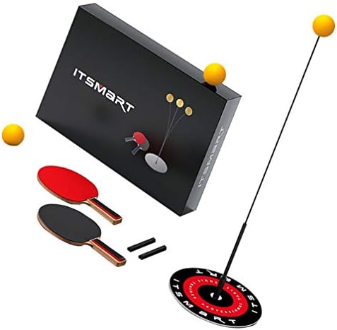 Nuobesty Terninski teniski teniski set sa elastičnom mekom osovine elastične šipke za veslanje lopte za odrasle djeca s reketom