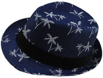 Žene Muškarci Ljetni šeširi Čvrsta slamna šešir na plaži Fedoras Casual Panama Sun Hats Jazz Caps