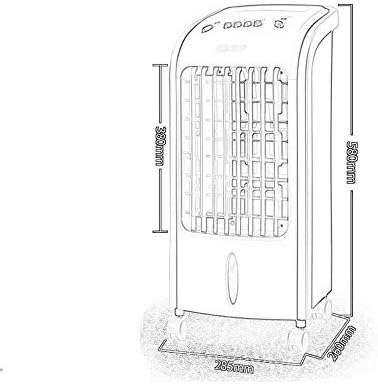LILIANG- Zračni hladnjak Prijenosni klima uređaj 3 Brzina i vjetrovi 5L Veliki spremnik za vodu Inteligentni daljinski upravljač Početna