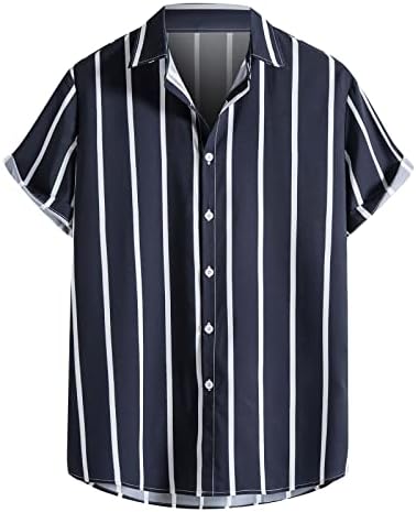 Muške Casual Kratke Rukave Košulje Havajski Dugme Down Shirt Boho Grafički Štampani Vintage Majice Ljetne Plaže