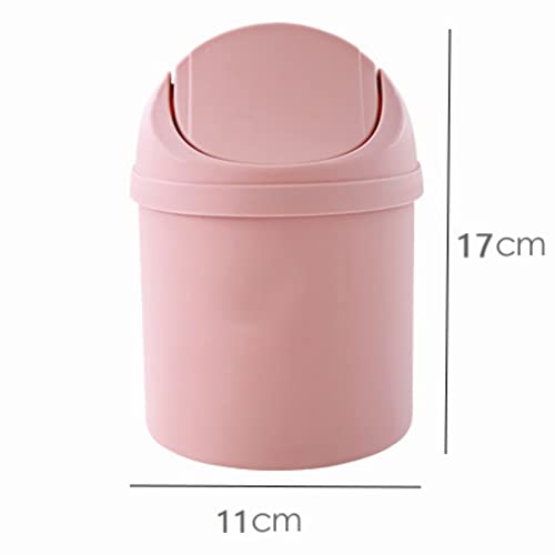 Sheebo 2kom Mini kanta za smeće sa Ljuljačkim poklopcem vrijednosti korpe za otpatke sa 100 tačaka Mini kese za smeće za kupatilo