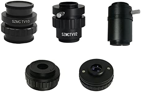 Deiovr Profesionalni dvogled binokularni stereo mikroskop CTV adapter, 0,5x 1x 1/3 Sučelje za sinhronizaciju održavanja Veliki polje