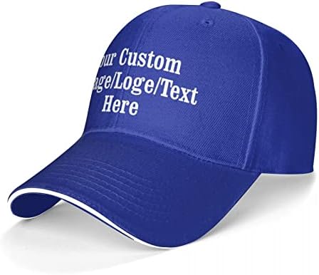 Prilagođena bejzbol kapa, prilagođeni bejzbol kapu za muškarce i žene, dodajte svoju fotografiju, tekst, logotip