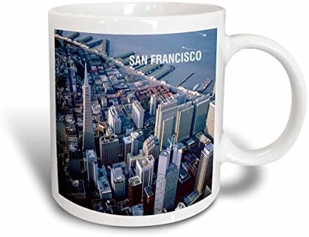 3drose mug_58569_1finansijski okrug San Franciska keramička šolja, 11 oz, višebojna