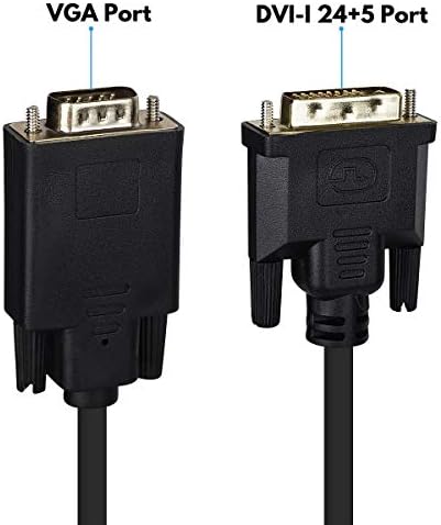 DVI do VGA kabela, DVI-D 24 + 1 do VA 6 stopa kabel za moglo pozlaćene kabel za računar, PC host, laptop, grafička kartica do HDTV,