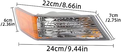 Mzorange lampica žmigavca lampa ugaona lampica markera za Jeep Patriot 2007 2008 2009 2010 2011 2012 2013 2014 2015 prednji vozač