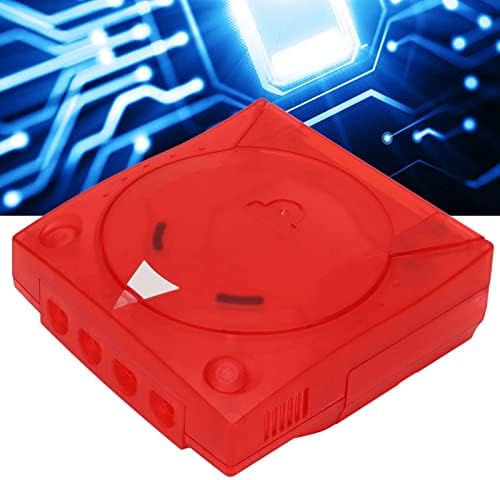 Prozirna crvena Clean Clean Case za Dreamcast Dnovast