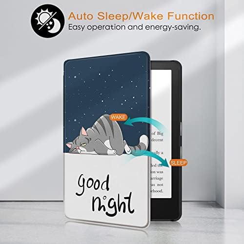 Futrola za sve-Nova Kindle Oasis - podrška za Slim Fit poklopac sa automatskim spavanjem, slatke životinje