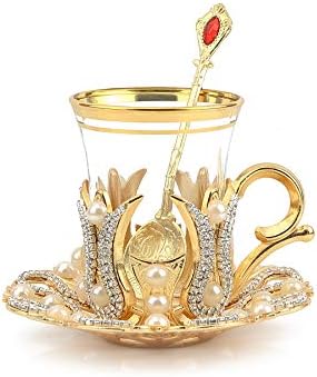 Staklene kafe ili čajne čaše za piće Naočale Turkish Tea Cup