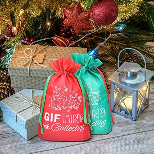 10kom Božić Storage torbe vezice torbe pakovanje torbe Božić ukrasi pokloni ukrasi