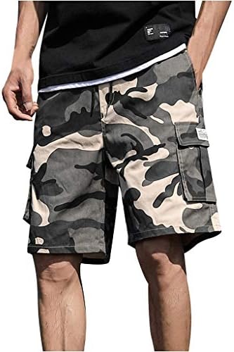 Muške kratke hlače Elastični struk na otvorenom Ležerne prilike Caseflage Compuls Plus size Sportske kratke hlače Hlače Teretne kratke
