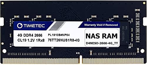 TIMETEC DDR4-2666 16GB Zamjena za sinologiju DDR4-2666-16G DDR4 ECC Neplaćeni SODIMM 2666MHz PC4-21300 260 PC 1.2V CL19 Dual Rang