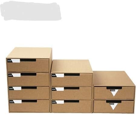 Skladišta i kancelarijskim kutijama i kantu A4 papir Desktop kutija za pohranu ured Organizator za pohranu Organizator sklopivi višeslojni