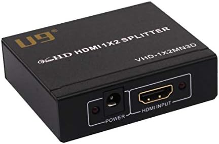 U9 Viewhd 2 port 1x2 Powered HDMI 1 u 2 OUT Mini razdjelnici za 1080p i 3D | Model: VHD-1x2MN3D