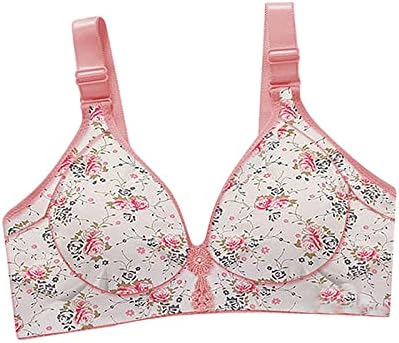 Qtocio Ženski Comfort Revolution žičani grudnjak, udobne bralettes tiskanje ne-žičanih grudnjaka svakodnevnog donjeg rublja grudnjak