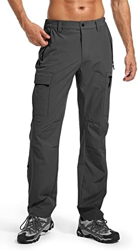 WESPORNOW muškarci-planinarski-teretni hlače Lagane-brzo-suho-vodootporne ribolovne hlače za taktički lov na otvorenom