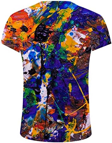 Kratki rukav ležerni za majicu muške majice proljetni bluza od tiskanih muških bluza MENS Express haljina