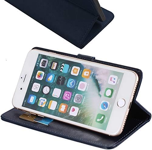Tienjueshi tamnoplavi stalak za knjige Retro Business Flip kožna torbica za telefon za Xgody Mate X 6 inčni poklopac Etui novčanik