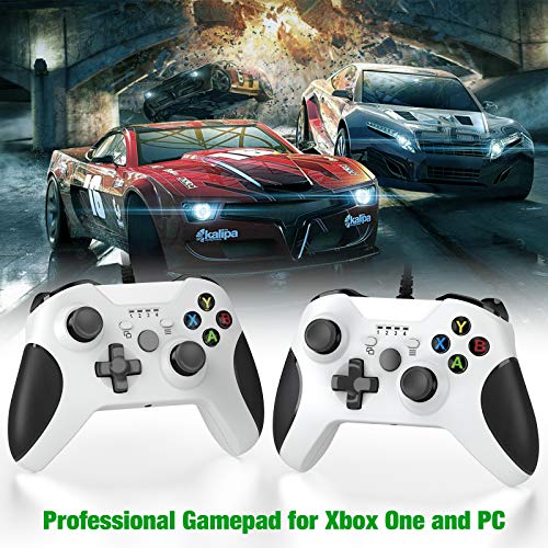 Yccky Ožičeni kontroler za Xbox One / Xbox serije X | S, ožičeni kontroler igara sa kontrolom režima, dual VBT i roman dizajn za Xbox