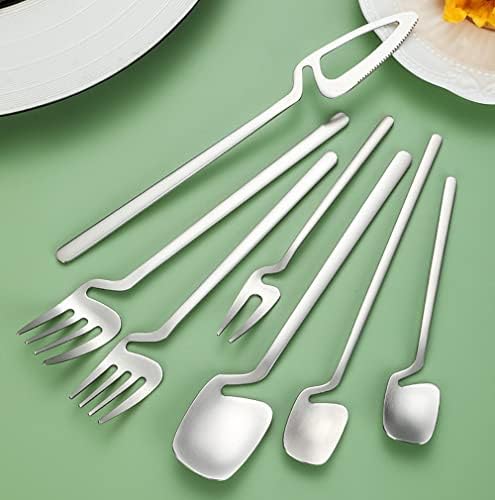 Set srebrnog posuđa za 14 Premium 18/10 viseći set posuđa od nerđajućeg čelika 98 komada komplet visećeg posuđa za jelo uključuje