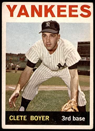 1964 TOPPS # 69 Clete Boyer New York Yankees Dobar Yankees