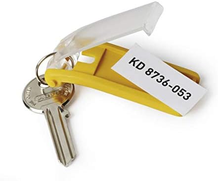 Izdržljiv stalak za ključeve, Kapacitet 24 oznake, Plastika, siva, 8,38 x 1,38 x 14,13