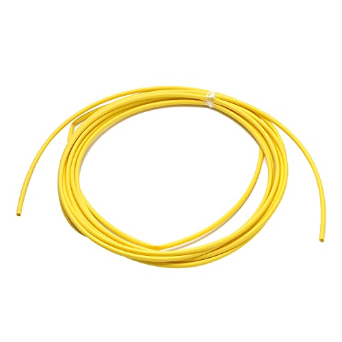 Othro 1pcs toplo za smanjivanje cijevi 2: 1 Električni žičani kabel Asortiman električna izolacija toplinska skupljana cijev žuta