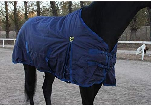 LOVEPET zimski pokrivač za konje pamučni pokrivač za konje debeli topli Vodootporan, otporan na kišu, otporan na vjetar, kragna otporna