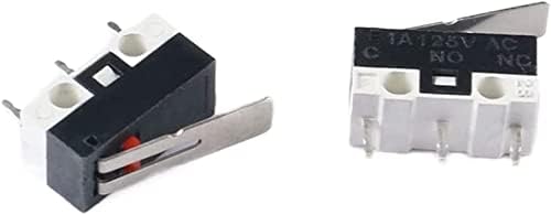Mikro prekidači 1000kom granični prekidač dugme prekidač 1a 125V AC Prekidač za miš 3pins mikro prekidač