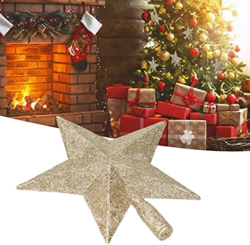 Zvjezdani stablo, prijenosni sjajni božićni topper Kompaktni za trgovinu za dom