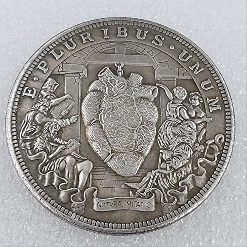 American Morgan Hobo Coin RunAway Heart Coin poklon bijega srca novčića Suvenir Lucky Coin