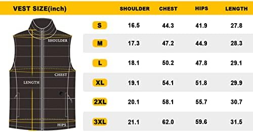 UUPALEE Grijani prsluk sa uključenim baterijskim pakovima Žene / muškarci