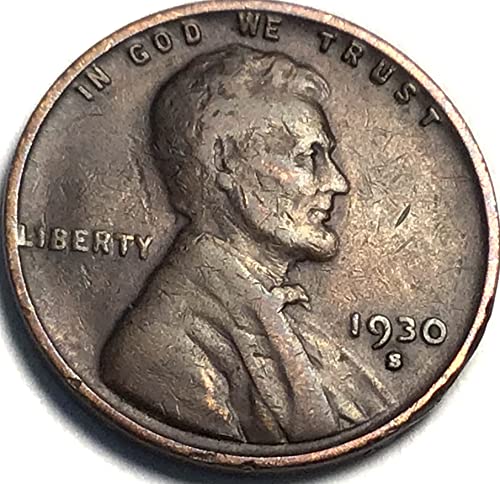 1930 S Lincoln Pšenica Cent Penny Prodavac Veoma Dobro