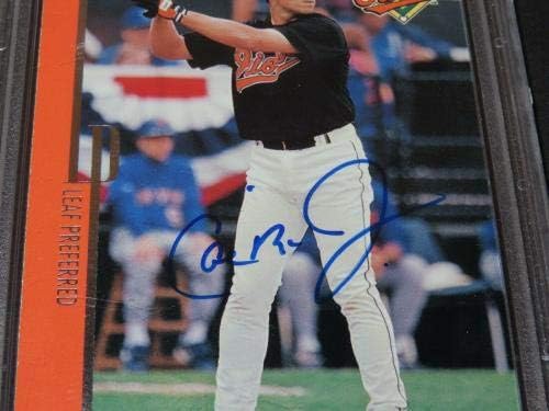 Cal Ripken Jr. potpisao 1996 List Preferirana kartica br. 22 Auto oriole PSA / DNK COA 1A - MLB autogramirane bejzbol kartice