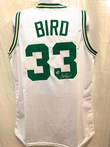 Larry Bird Boston Celtics potpisali su autogramirani dres bijelog ptica hologram certificiran