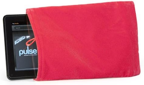 Boxwave Case kompatibilan sa Huawei MediaPad M5 Lite 8.0 - baršunasto torbica, meka Velor Tkaninska vrećica sa crtežom - Cosmo Pink