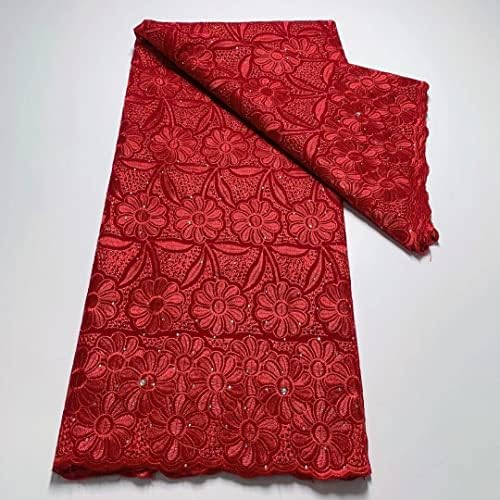 Mahacraft Afrička pamučna čipkasta tkanina Nigerijska Švicarska suha čipkasta tkanina za haljine Švicarska voile čipka u Švicarskoj