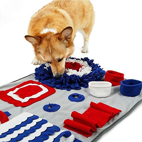 Raxinbang kreveti za pse koji njuškaju prostirku otpornu na ugrize puzzle Mat pet igračka miris psa ublažava pritisak na ćebe protiv