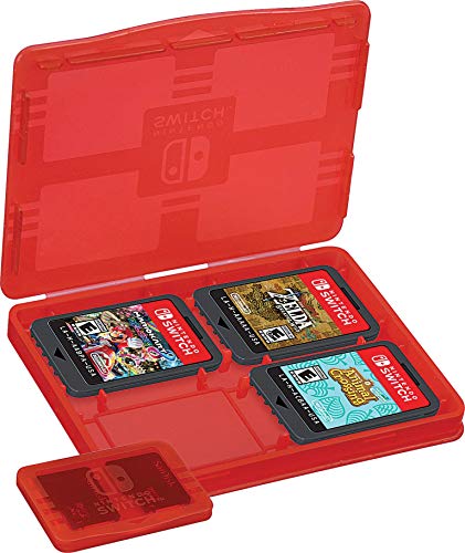 Game Traveler Nintendo Switch Case - Podesivo stajanje za gledanje i integrisanu igru ​​Storage, zaštitna kofer vinilna tvrda školjka