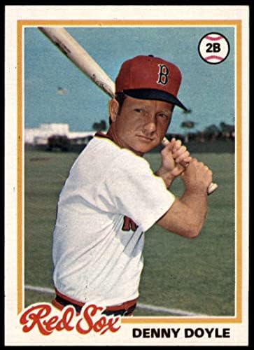 1978 TOPPS 642 Denny Doyle Boston Red Sox Ex Red Sox