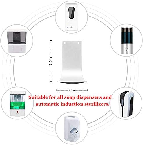 Traka za kapanje za automatsko dozator sapuna, zidni i sredstvo za sanitet za sanitet, raspršivač, nosač raspršivača sapuna, sprečavaju