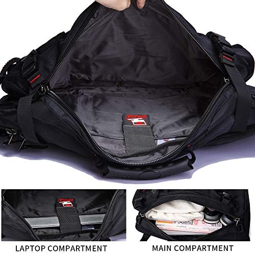 Kaka Travel Backpack, nosač za obavljanje vodenim otpornim na vodu odobren vikender Dufffle ruksak ruksak za muškarce za muškarce