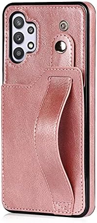 Poklopac futrole Kompatibilan sa Samsung Galaxy A32 5g kožnom novčanikom za kožni nosač za ručni remen za ručni ručni ručni remen Telefon Kompatibilan sa Samsung Galaxy A32 5G rukavima (col
