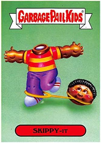 2018 TOPPS Sarbage Pail Kids Series 1 Mrzimo 80-ih trgovačke kartice 80-ih igračke 9A skippy-it trgovačka kartica u sirovom stanju