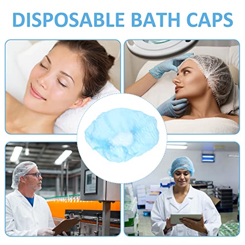 Lalafina CAPS glava 200pcs za jednokratnu kupanje za jednokratnu upotrebu za žene Jednokratni jednokratni kapu za kosu za jednokratnu