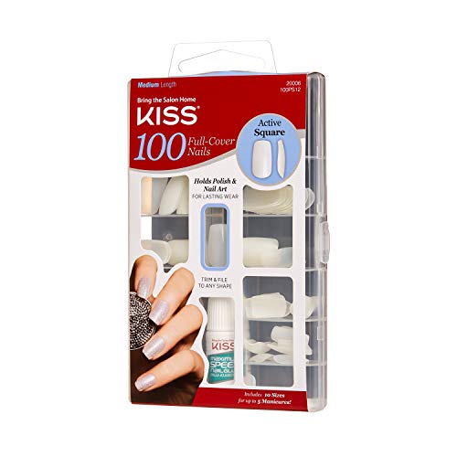 KISS 100 akril običan full-Cover nokti