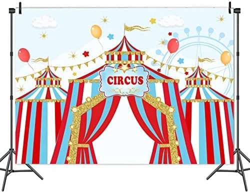 9x6ft /poliester karnevalski vrtuljak veliki gornji šator fotografija pozadina Baby tuš za djecu fotografija za rođendansku zabavu